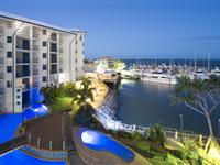 Swimming Pool at Lit Up at Night - Mantra Hervey Bay